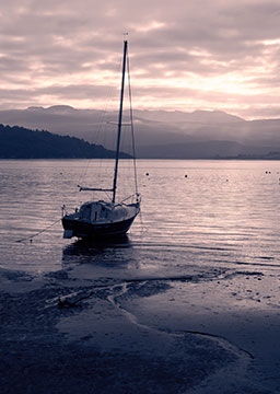 Porthmadog Sunrise Mono 065_0262