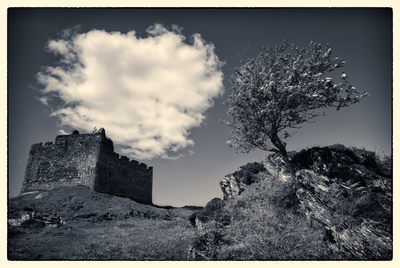 Castle Tioram Mono D810_012_1041