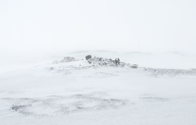 Snow And Boulders 0456